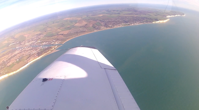 VFR flight around the East Sussex Coast