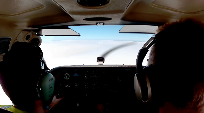 Flying in Melbourne, Australia