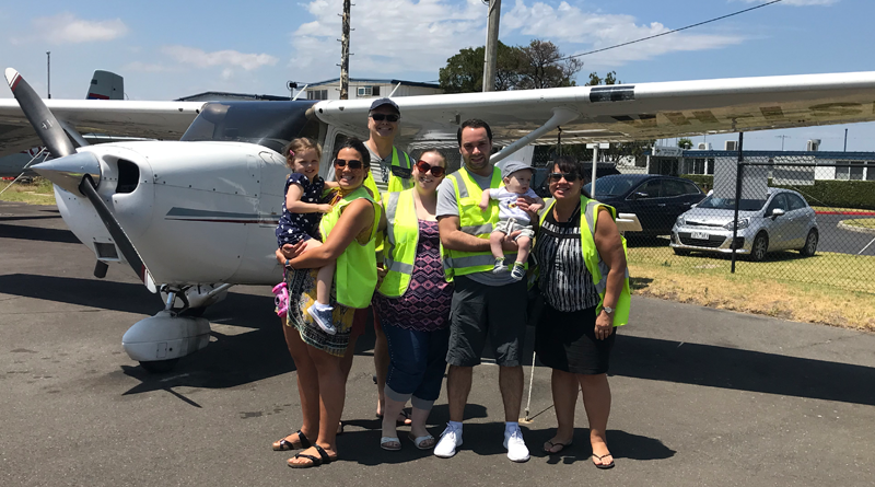 Flying in Melbourne, Australia