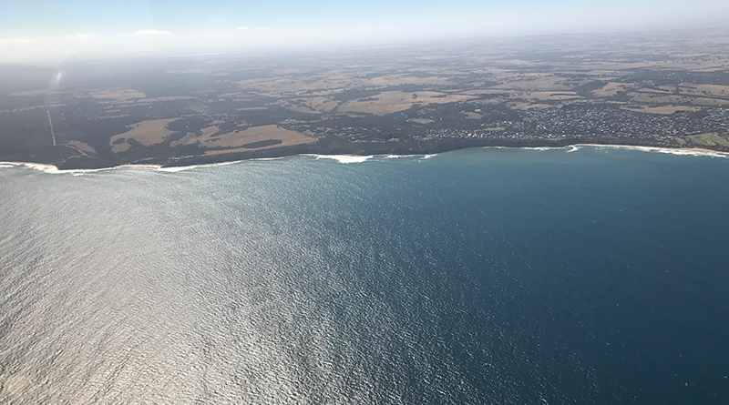 Flying in Melbourne, Australia