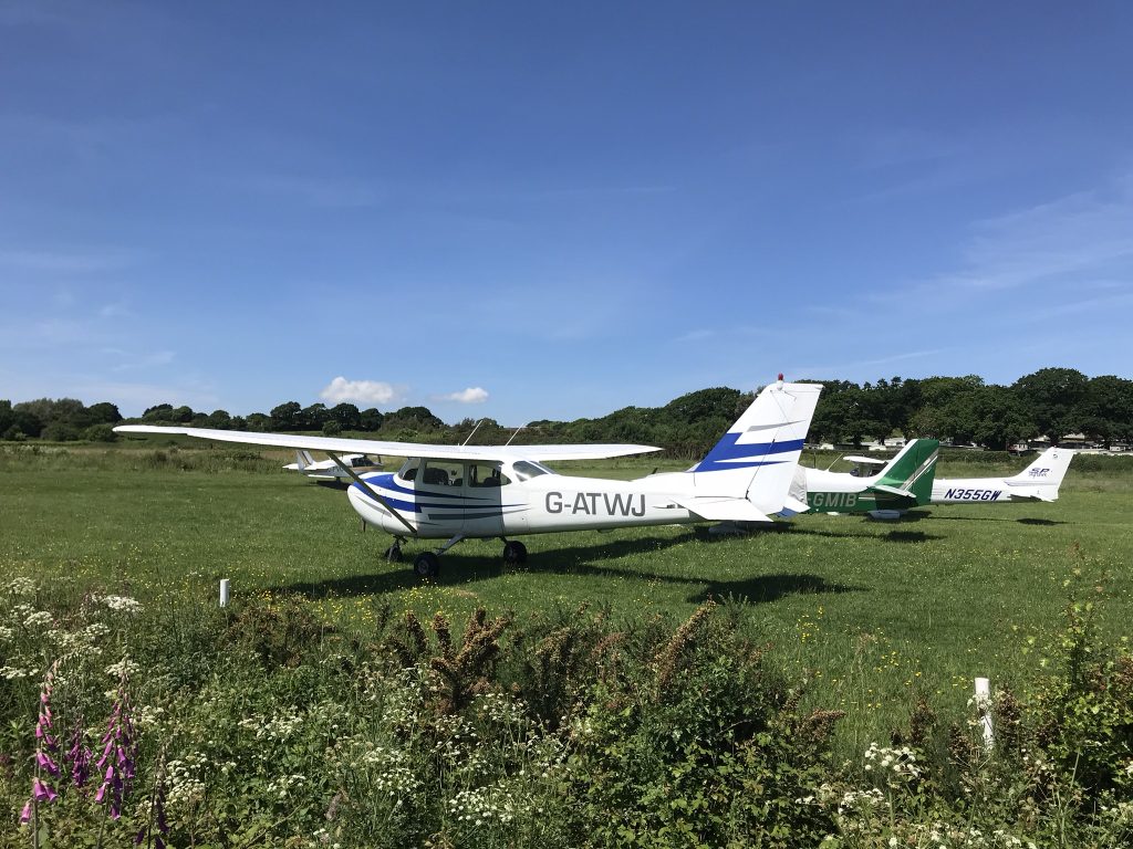 Cessna 172F G-ATWJ at Sandown