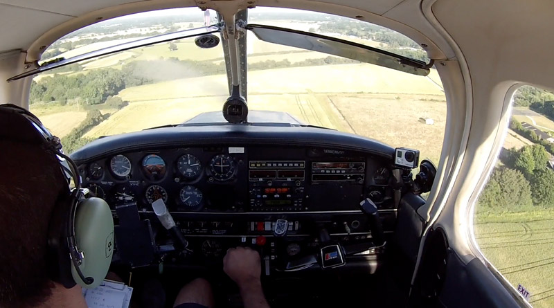 VFR flying in Kent on Battle of Britain Airshow weekend