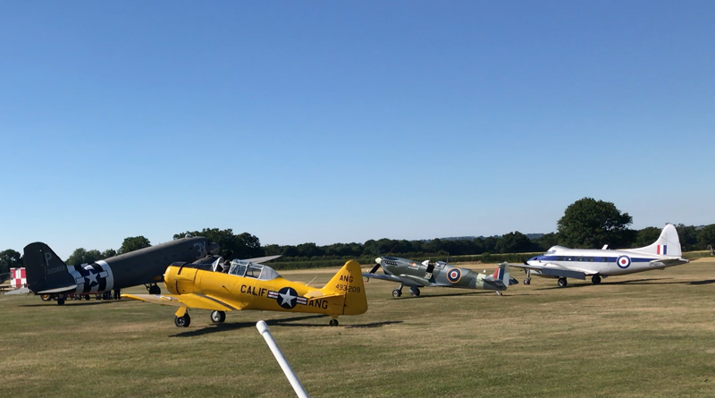 VFR flying in Kent on Battle of Britain Airshow weekend