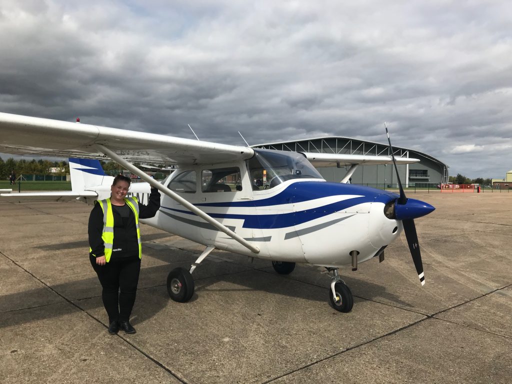 Landed at Duxford