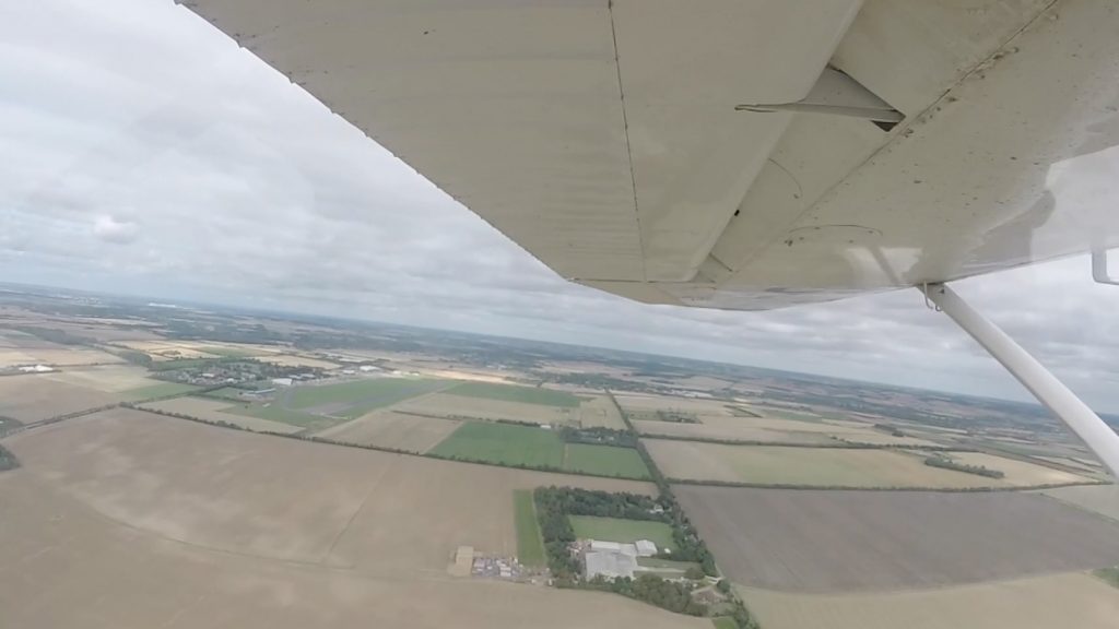 Leaving Duxford