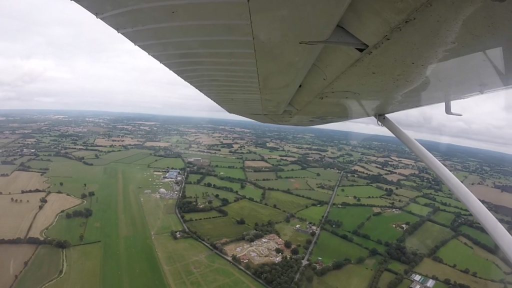 Joining Headcorn Crosswind