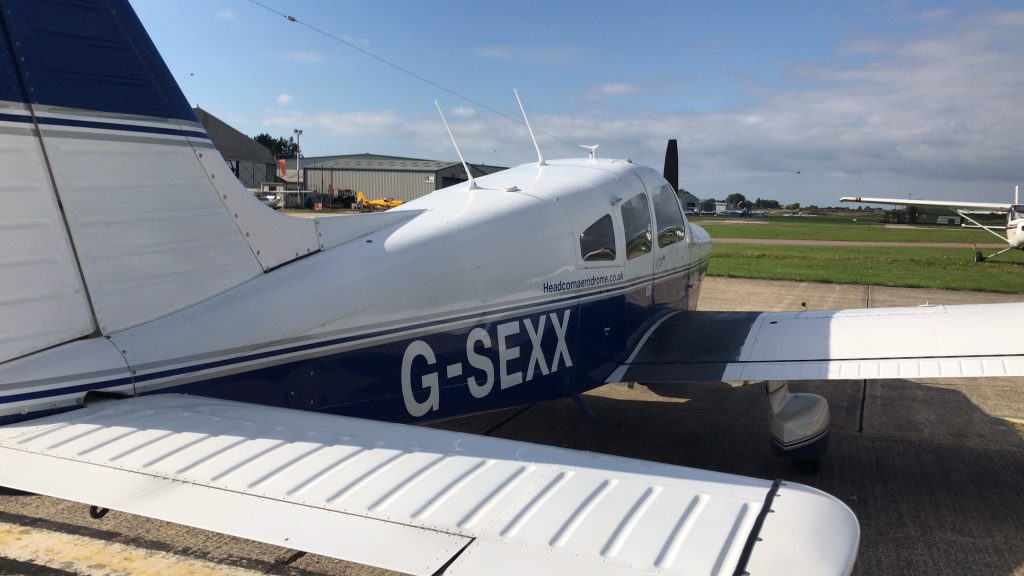 G-SEXX at Shoreham