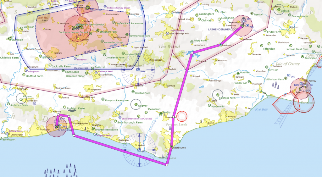 Shoreham to Headcorn