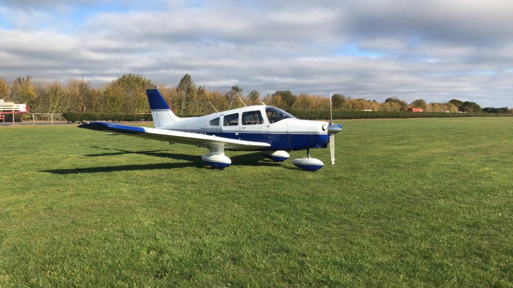 PA28 G-SEXX at Earls Colne