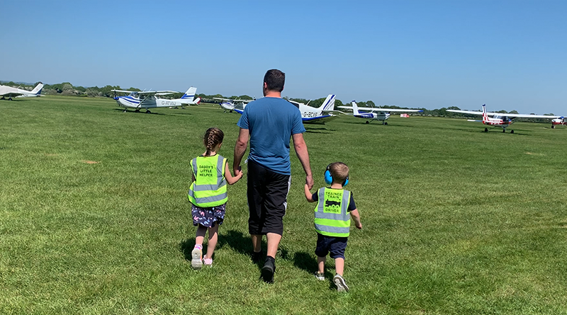 Boarding the aircraft